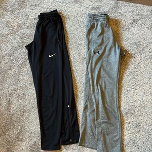 Men’s size Small joggers/sweats - Nike and UA. Great Condition